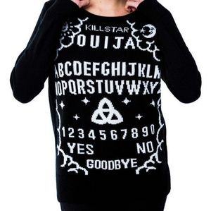 Killstar Ouija Knit Sweater (Unisex)